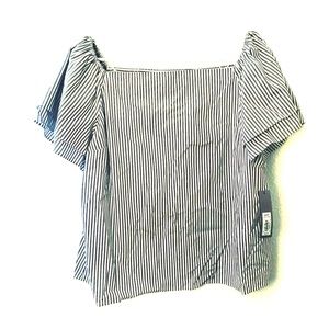 Apt 9 ruffle sleeve top